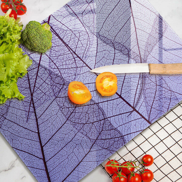 Kryt na varnou desku Listy s žilnatinou