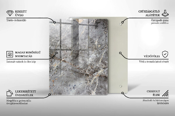 Kryt na varnou desku Textura kamene