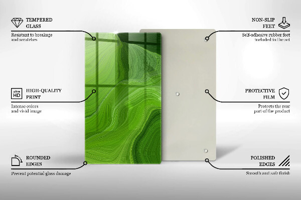 Kryt na varnou desku Abstraktní textura