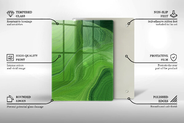 Kryt na varnou desku Abstraktní textura