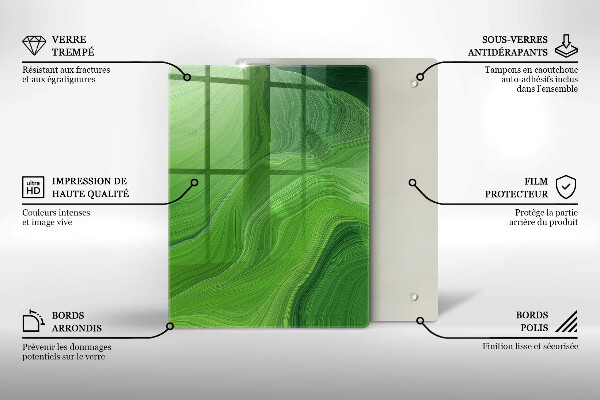 Kryt na varnou desku Abstraktní textura