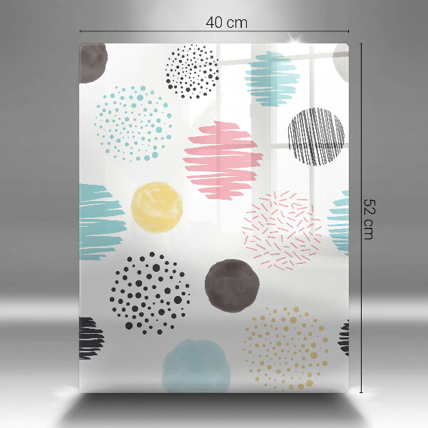 Kryt na varnou desku Malované tvary