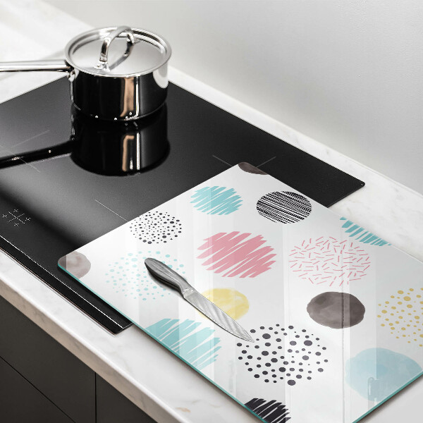 Kryt na varnou desku Malované tvary
