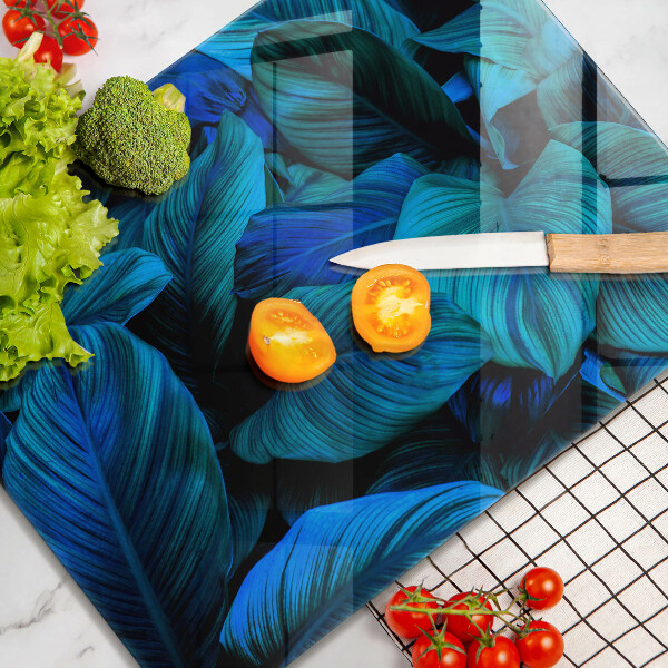 Kryt na varnou desku Listí vegetace v džungli