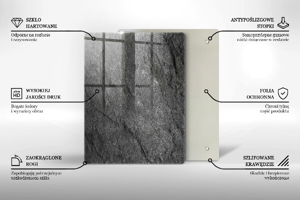 Kryt na varnou desku Textura kamene