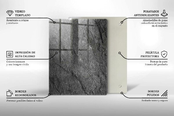 Kryt na varnou desku Textura kamene