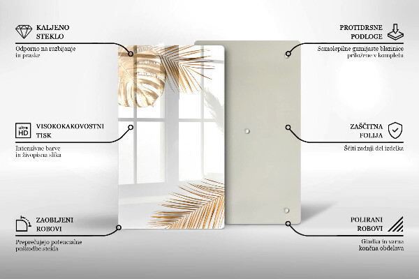 Kryt na varnou desku Zlaté listy