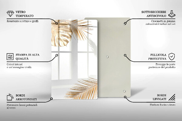 Kryt na varnou desku Zlaté listy