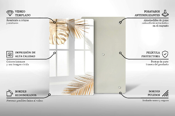 Kryt na varnou desku Zlaté listy