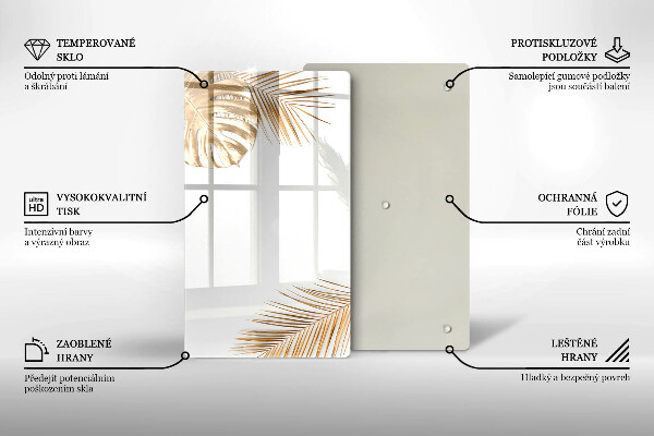 Kryt na varnou desku Zlaté listy