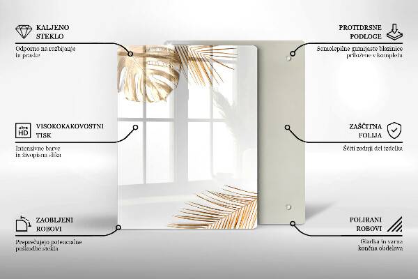 Kryt na varnou desku Zlaté listy