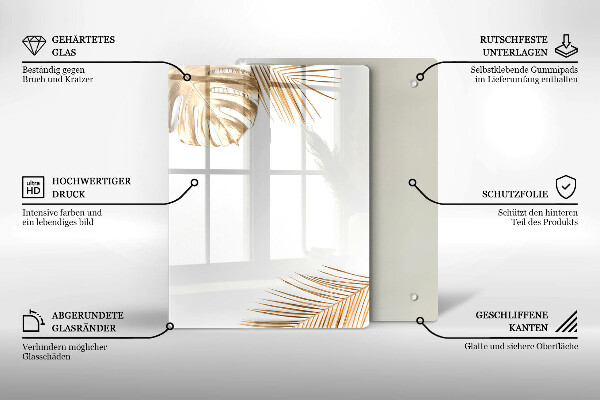 Kryt na varnou desku Zlaté listy