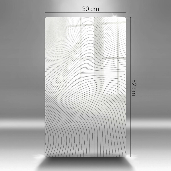 Kryt na varnou desku Moderní čáry vzor