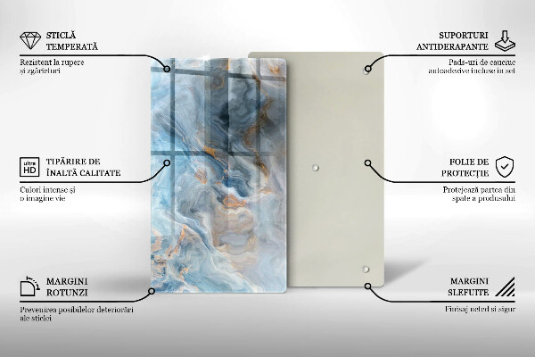 Kryt na varnou desku Textura mramoru