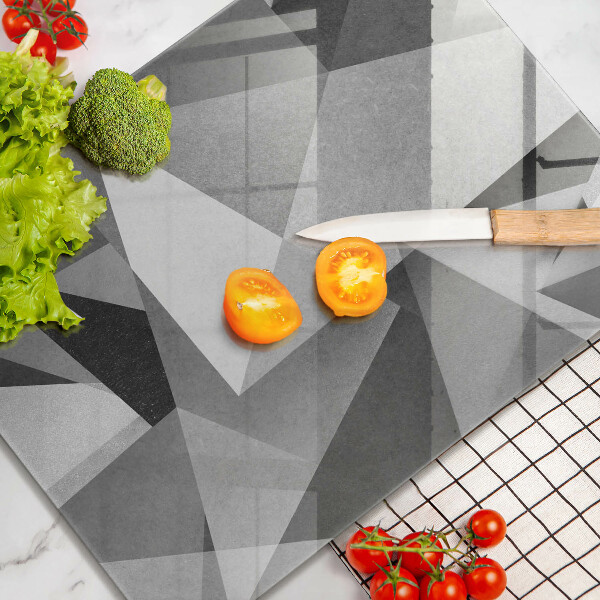 Kryt na varnou desku Konkrétní ostrá abstrakce