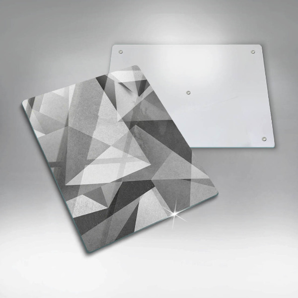 Kryt na varnou desku Konkrétní ostrá abstrakce