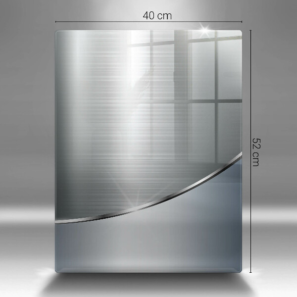 Kryt na varnou desku Kovový abstrakce vzor