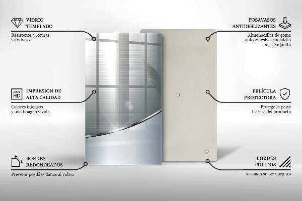 Kryt na varnou desku Kovový abstrakce vzor