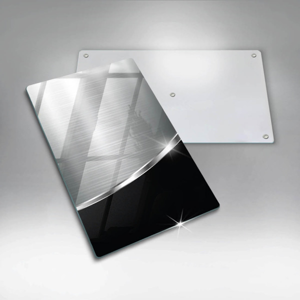 Kryt na varnou desku Abstrakce s kovem