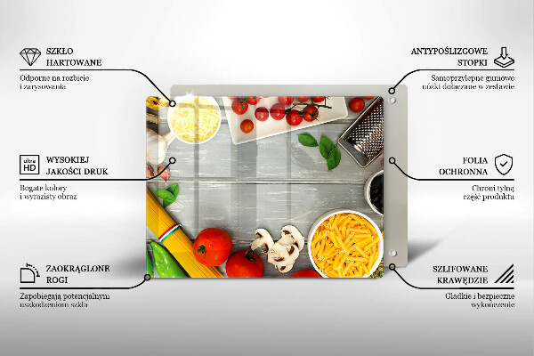 Kryt na varnou desku Kuchyňské jídlo