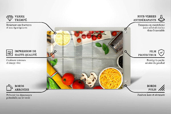 Kryt na varnou desku Kuchyňské jídlo