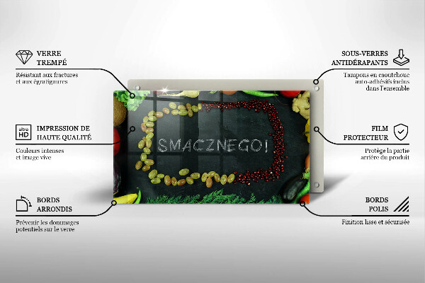 Kryt na varnou desku Smacznego!