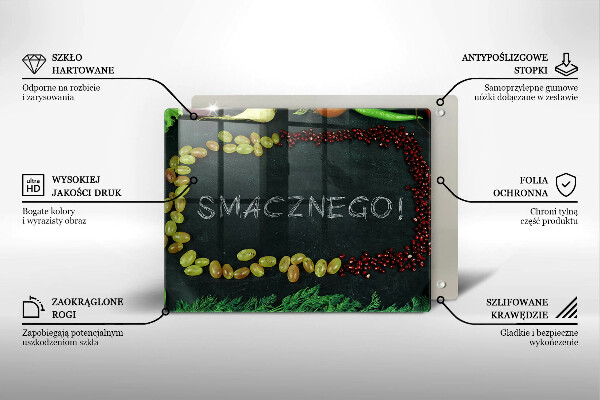Kryt na varnou desku Smacznego!
