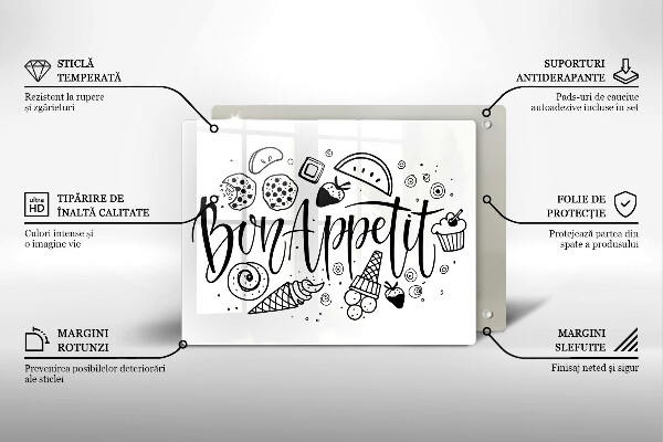 Sklo za sporák Bon appetit