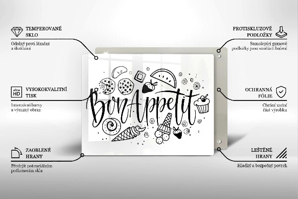 Sklo za sporák Bon appetit