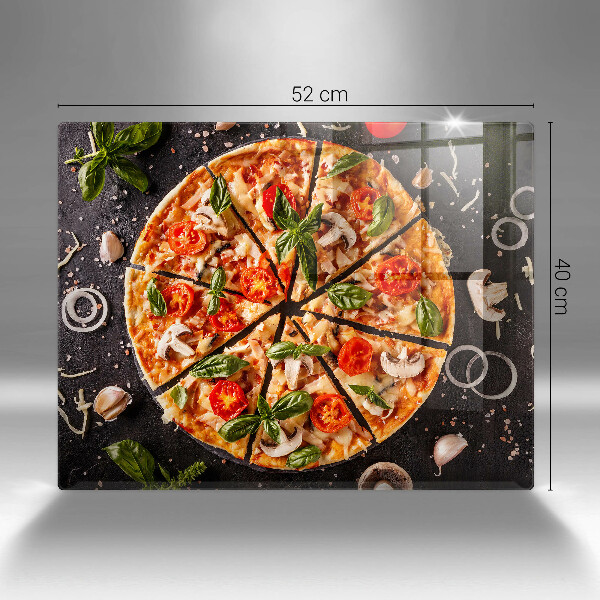 Deska za sporák Pizza s houbami