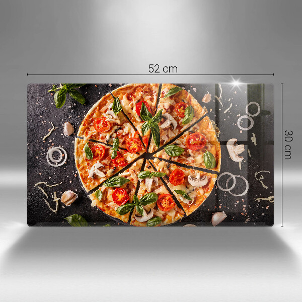 Deska za sporák Pizza s houbami