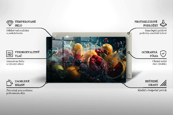 Deska za sporák Ovoce ve vodě