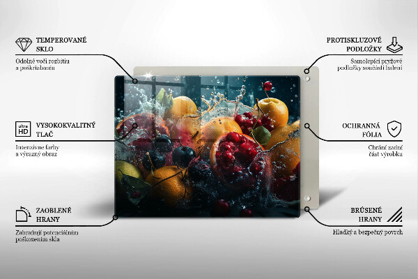 Deska za sporák Ovoce ve vodě