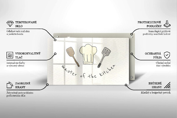 Deska za sporák Master of the kitchen