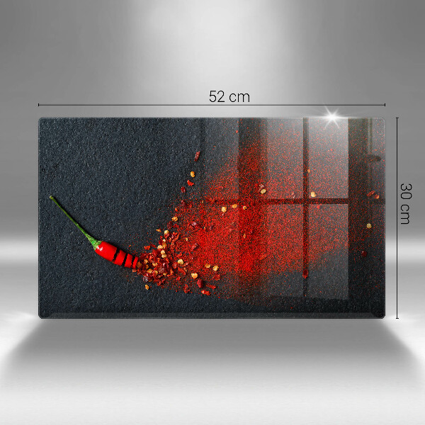 Sklo za sporák Čili paprička