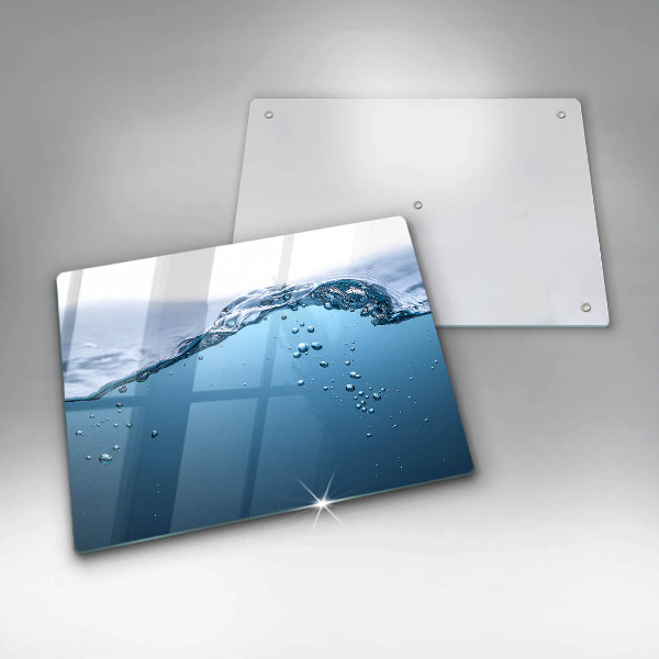 Sklo za sporák Modrá voda