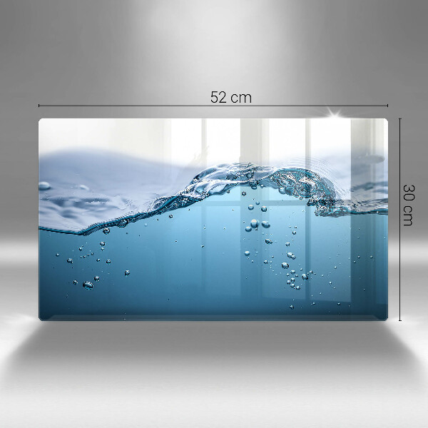 Sklo za sporák Modrá voda