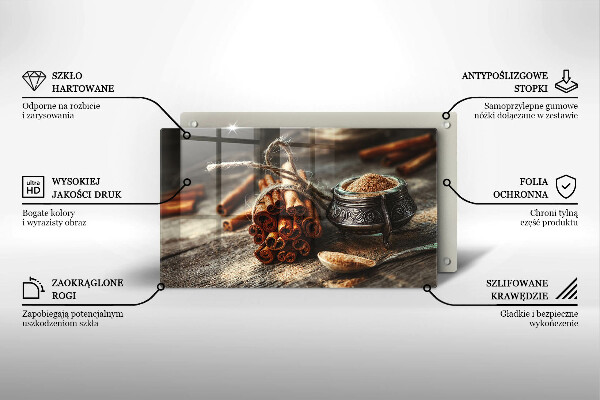 Sklo za sporák Vanilkové lusky