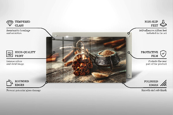 Sklo za sporák Vanilkové lusky