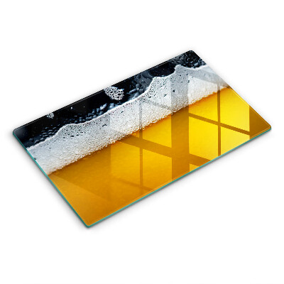 Sklo za sporák Pijte pivní pěnu