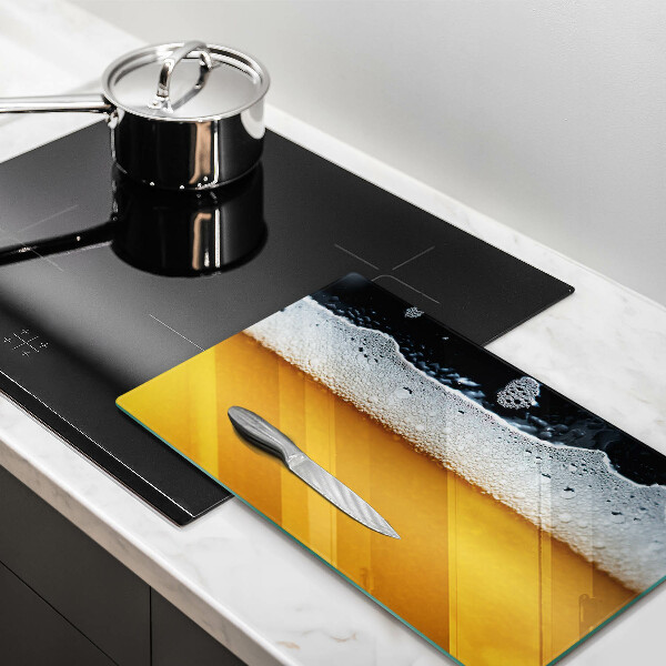 Sklo za sporák Pijte pivní pěnu