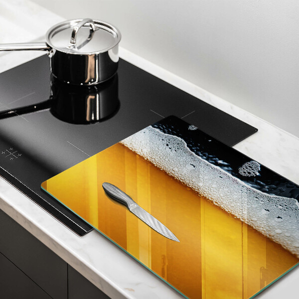 Sklo za sporák Pijte pivní pěnu