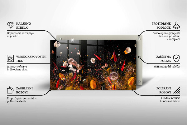 Sklo za sporák Pálivé koření