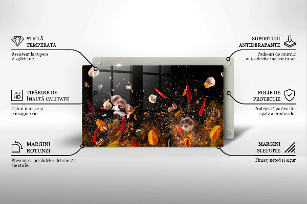 Sklo za sporák Pálivé koření