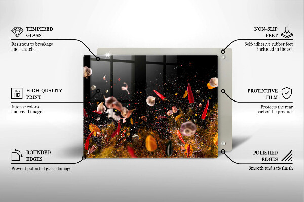 Sklo za sporák Pálivé koření