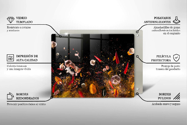 Sklo za sporák Pálivé koření