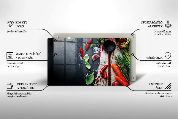 Kryt na varnou desku Kuchyňské jídlo