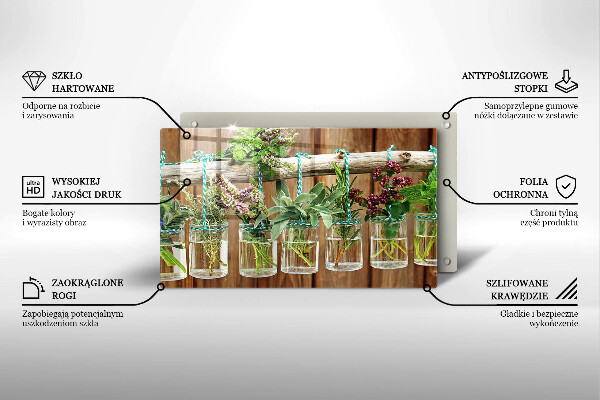 Kryt na varnou desku Byliny rostliny ročník