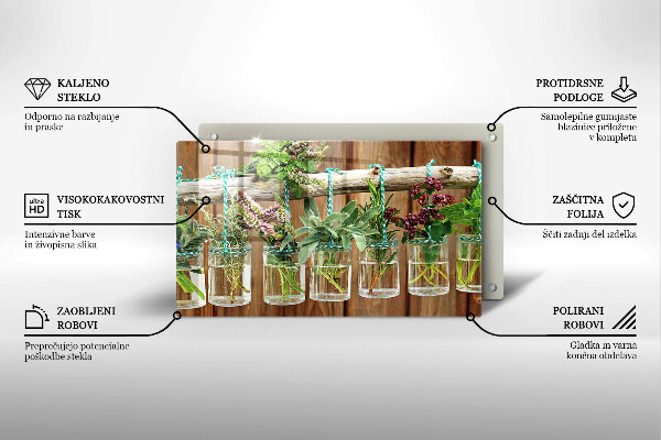 Kryt na varnou desku Byliny rostliny ročník