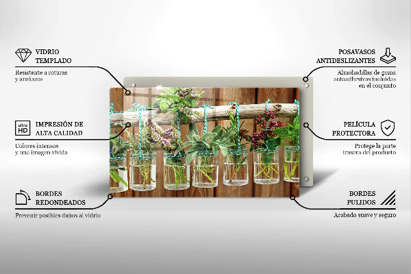 Kryt na varnou desku Byliny rostliny ročník